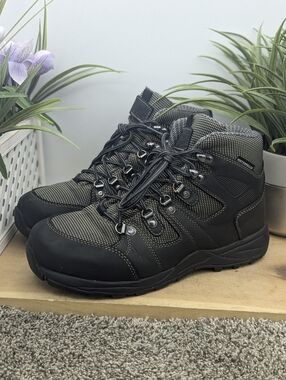 Drew Trek Mens Size 9W  Orthopedic Lace Up Boots Casual Cushion Walking